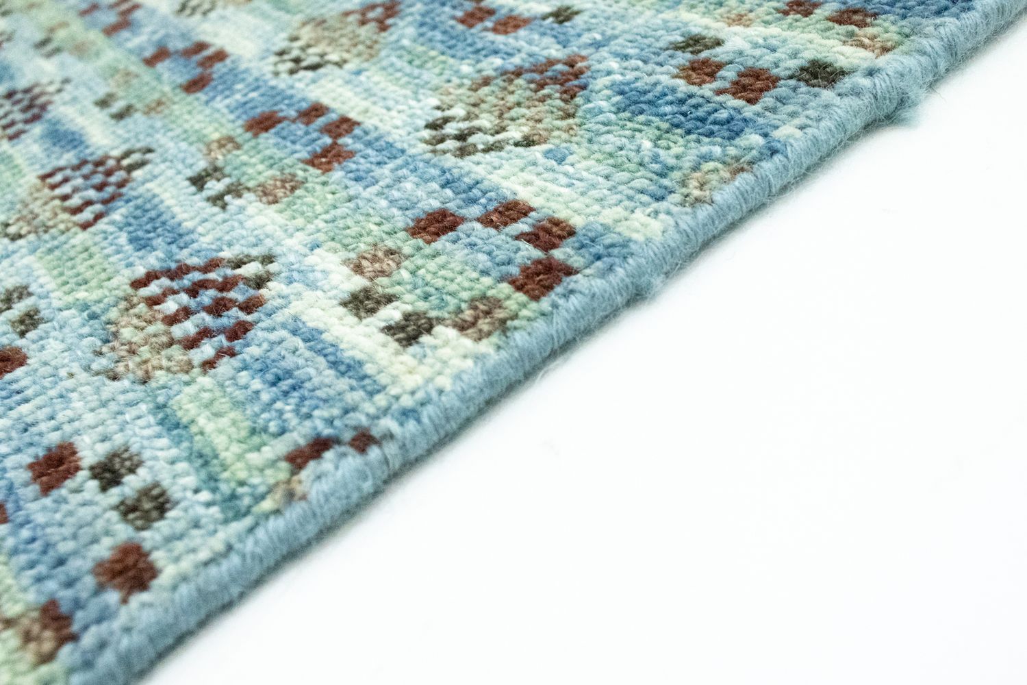 Tapis design - 270 x 244 cm - bleu clair