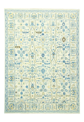 Tapis design - 434 x 310 cm - bleu clair