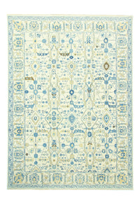 Tapis design - 434 x 310 cm - bleu clair