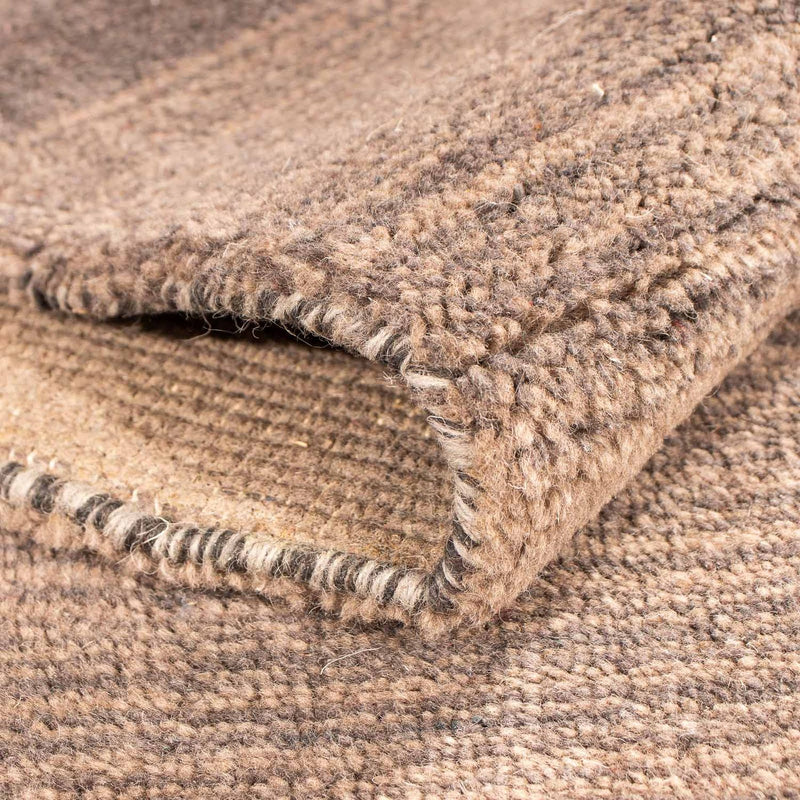 Tapis Gabbeh - Indus - 177 x 122 cm - marron clair