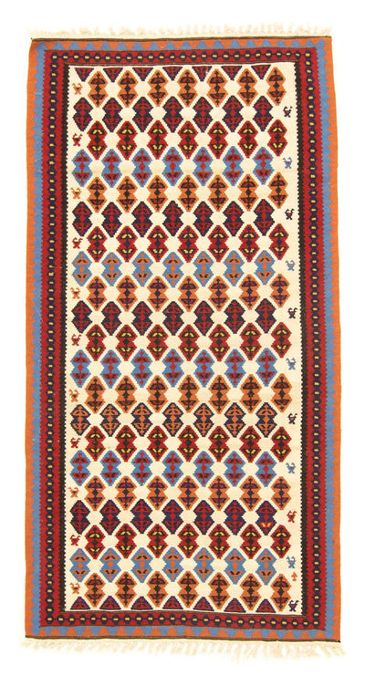 Kilim ancien Tapis 114x221cm