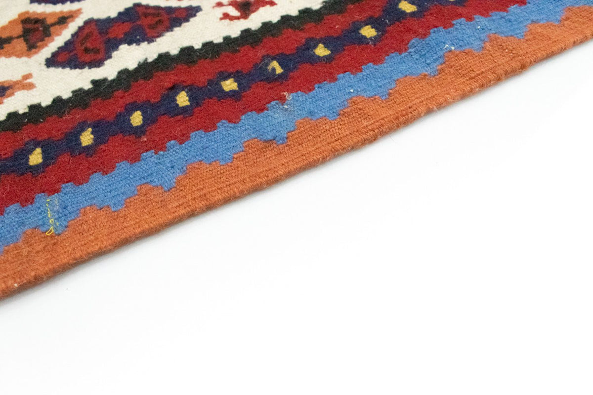 Tapis Kelim - Vieux - 221 x 114 cm - beige