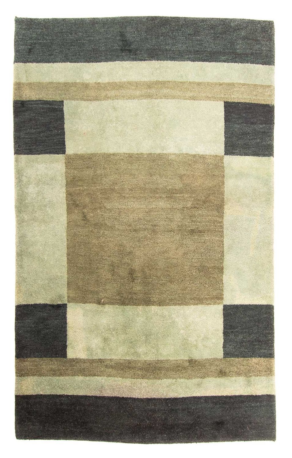 Tapis Gabbeh - Indus - 244 x 154 cm - multicolore