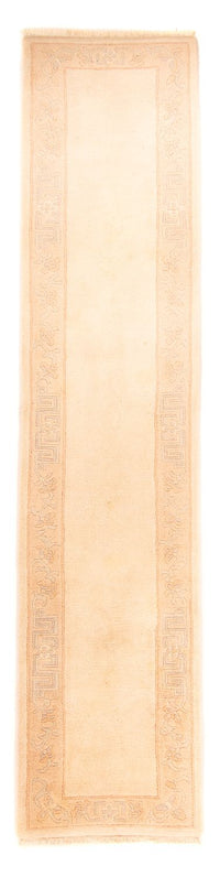 Tapis de couloir Tapis Népalais - 331 x 71 cm - beige