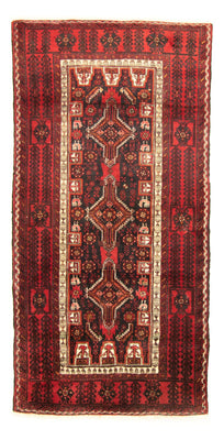 Tapis Belutsch - 208 x 105 cm - rouge