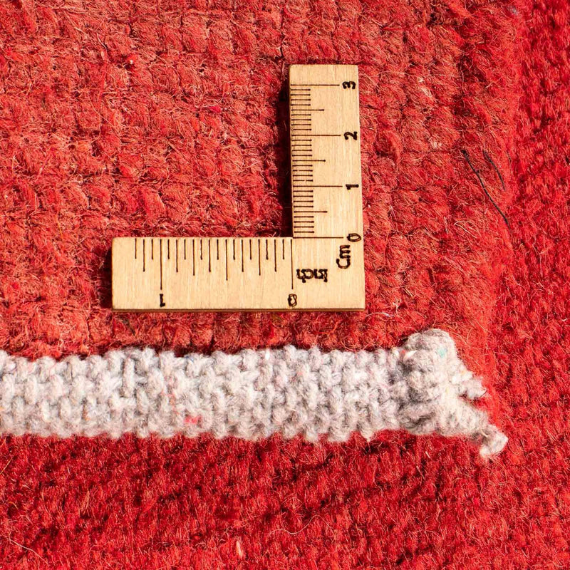 Tapis Népalais - 228 x 162 cm - rouge