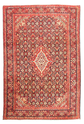 Tapis persan - Nomadic - 202 x 135 cm - rouge clair