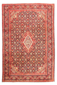 Tapis persan - Nomadic - 202 x 135 cm - rouge clair
