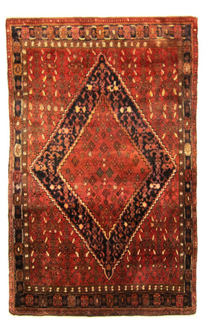 Tapis persan - Bidjar - 206 x 135 cm - orange