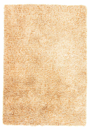 Tapis à poils longs - 200 x 140 cm - beige