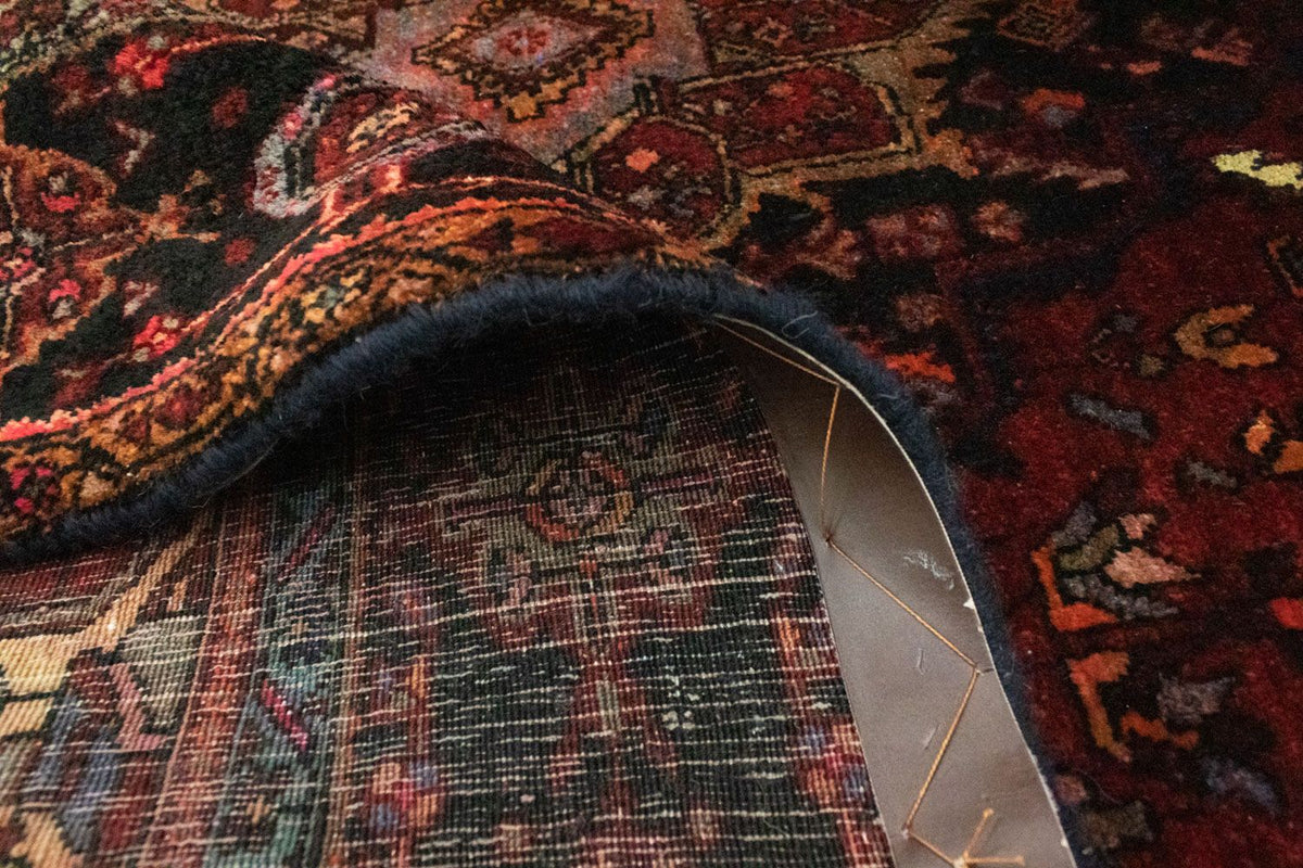 Tapis persan - Bidjar - 244 x 146 cm - rouge