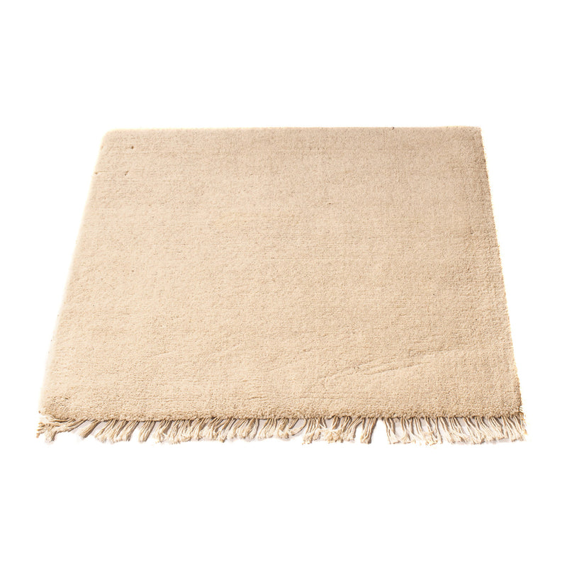 Tapis Népalais - 96 x 65 cm - beige