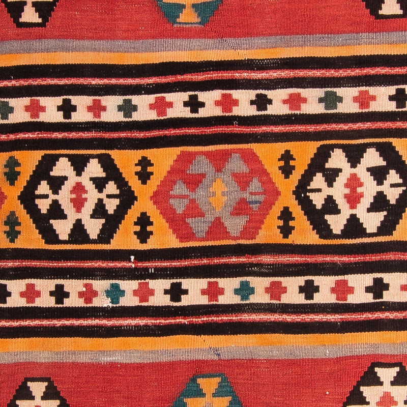 Tapis de couloir Tapis Kelim - Vieux - 295 x 160 cm - multicolore