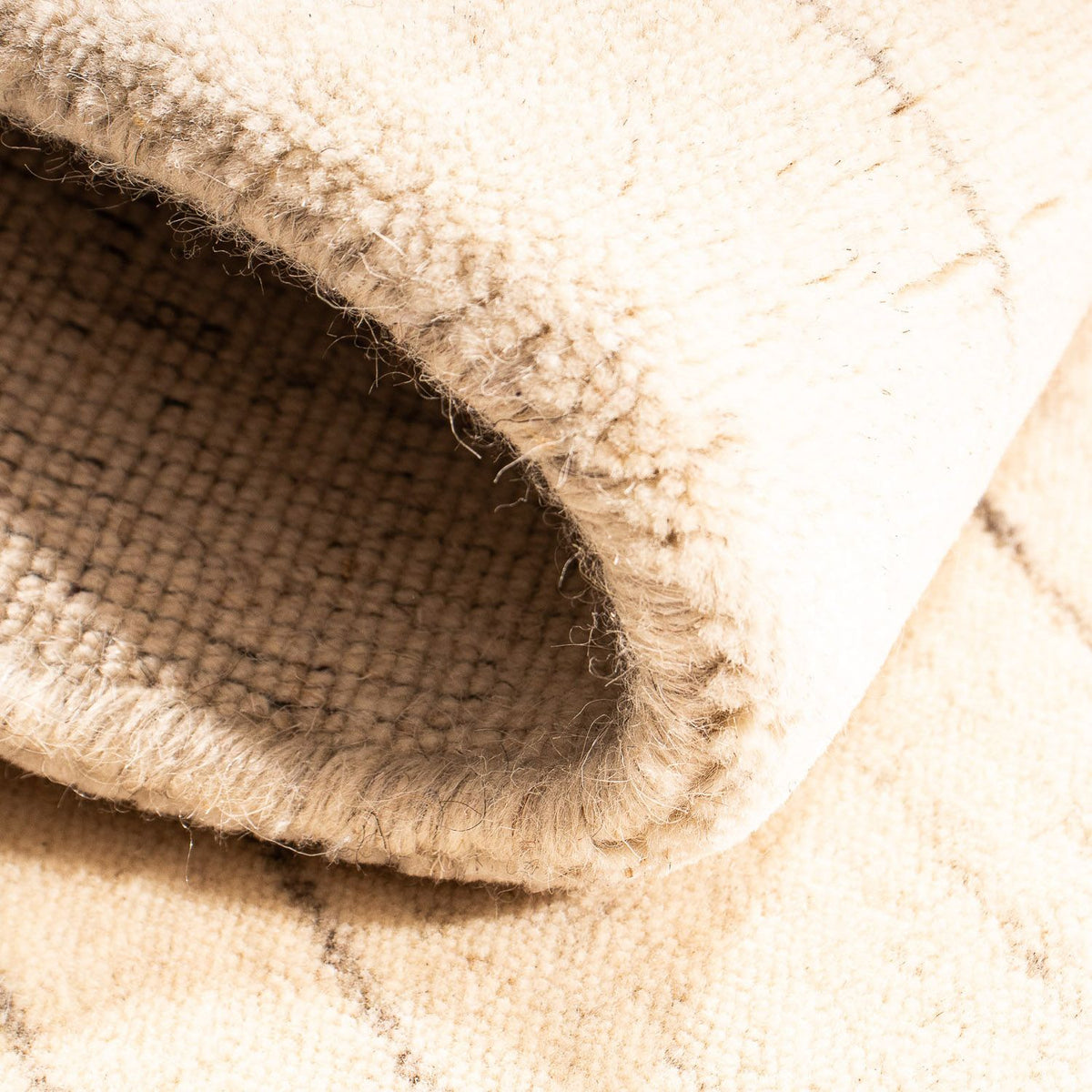 Tapis Gabbeh - Softy - 75 x 55 cm - beige