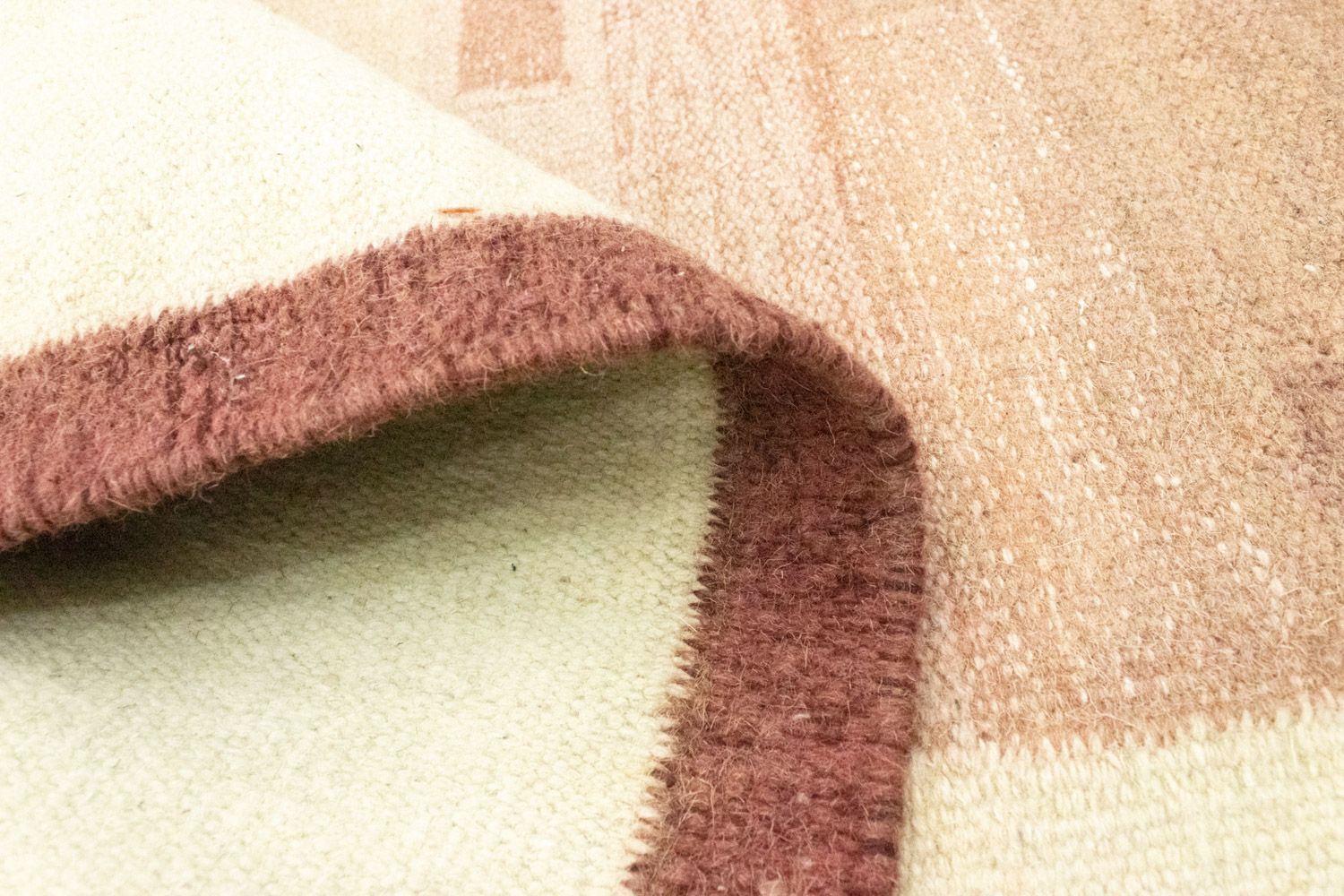 Tapis Kelim - Tendance - 200 x 140 cm - terracotta