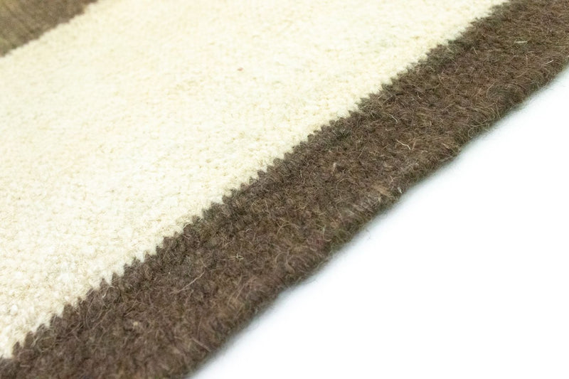 Tapis Kelim - Tendance - 195 x 140 cm - marron