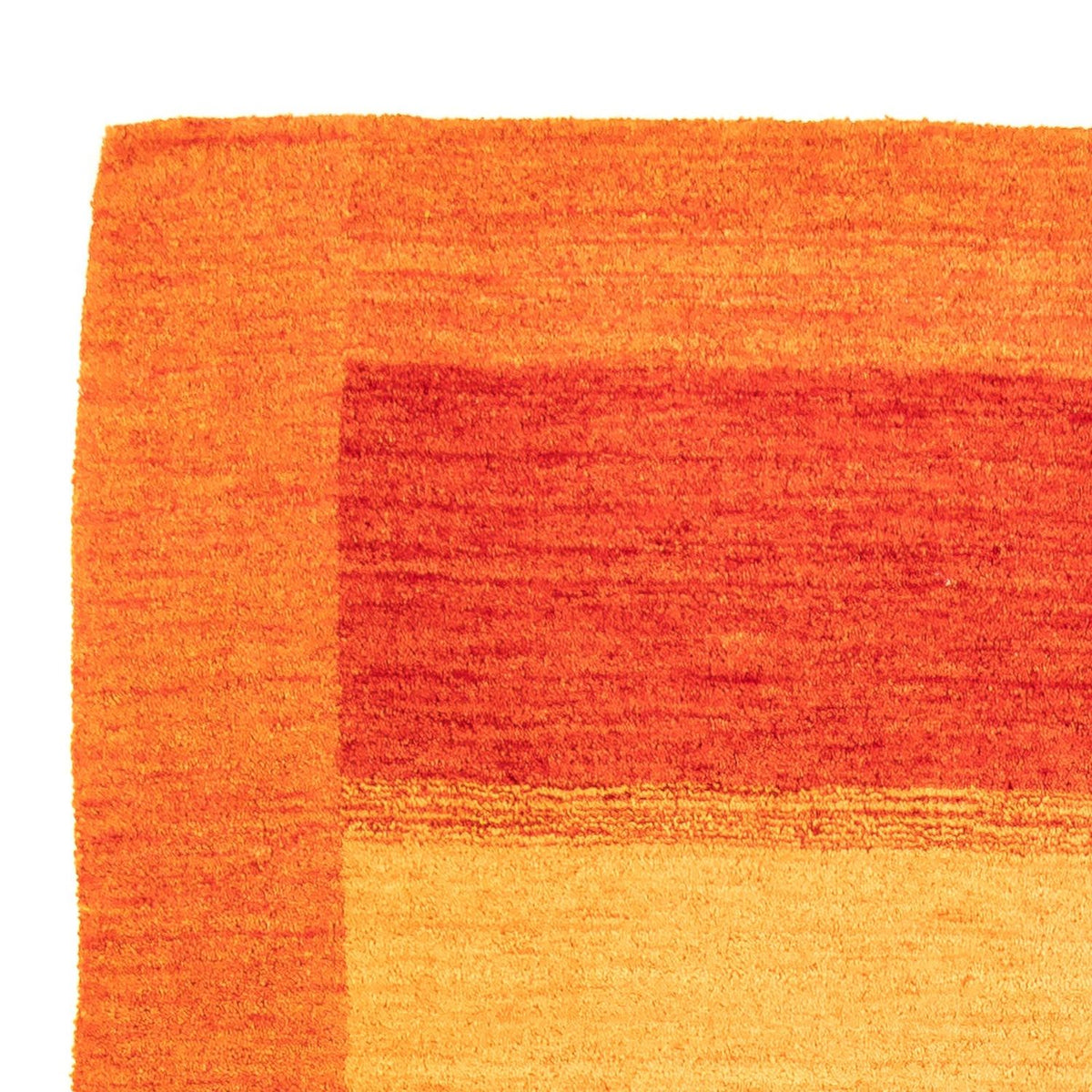 Tapis en laine - 226 x 160 cm - orange