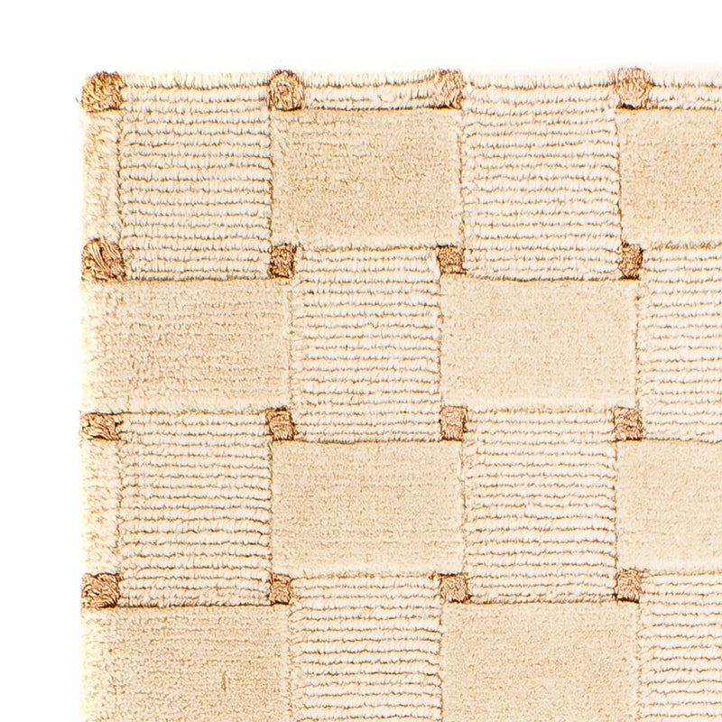 Tapis Népalais - 90 x 60 cm - beige