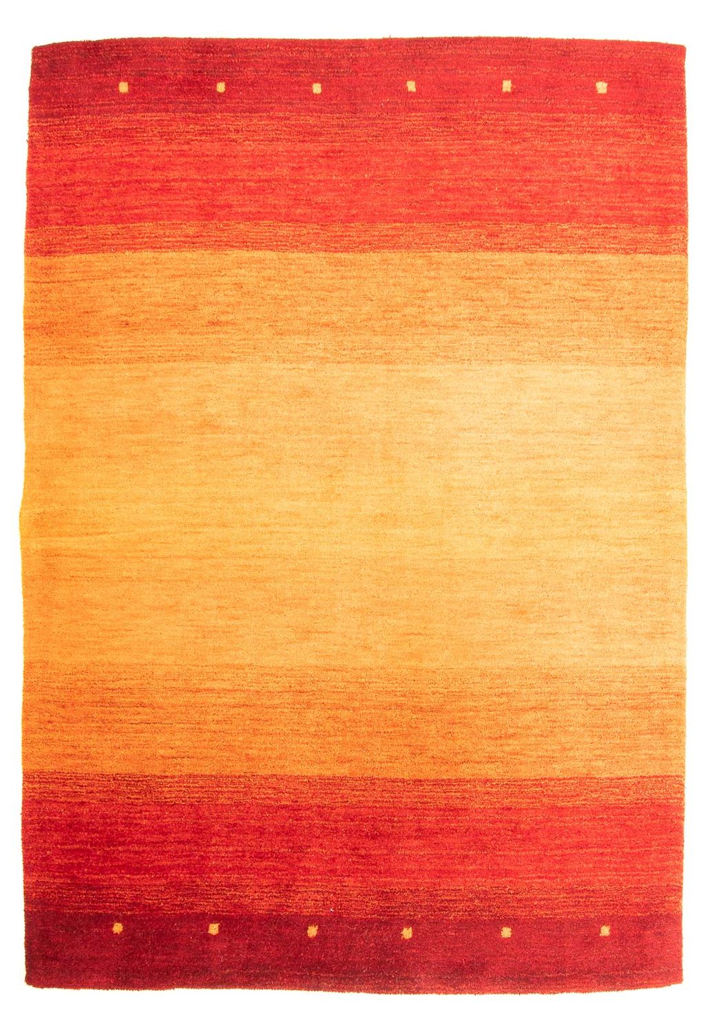 Tapis en laine - 233 x 160 cm - orange