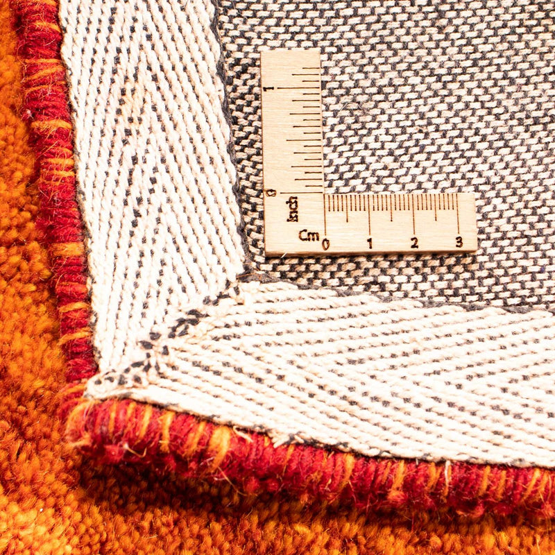 Tapis en laine - 233 x 160 cm - orange