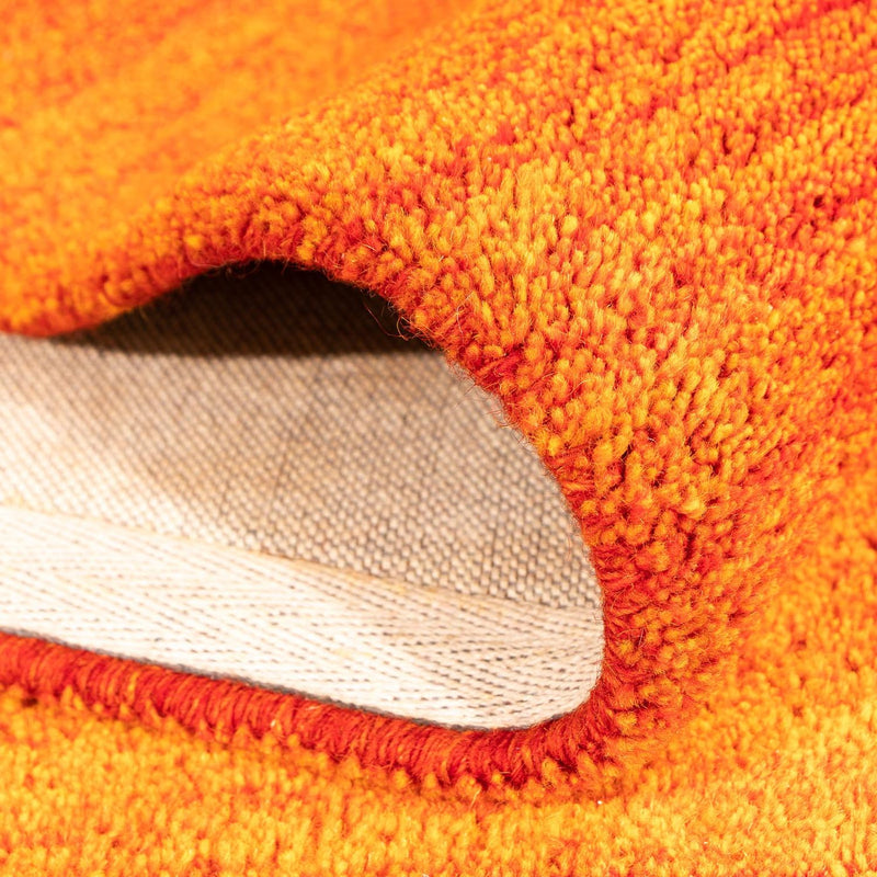 Tapis en laine - 225 x 162 cm - orange
