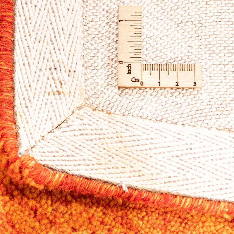 Tapis en laine - 225 x 162 cm - orange