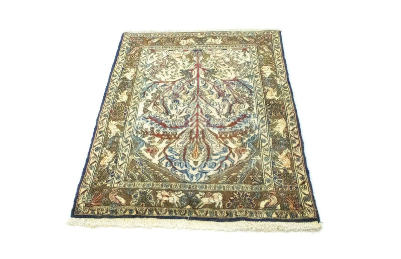 Tapis persan - Classique - 117 x 82 cm - beige