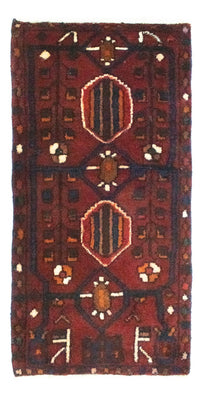 Tapis persan - Nomadic - 100 x 50 cm - rouge