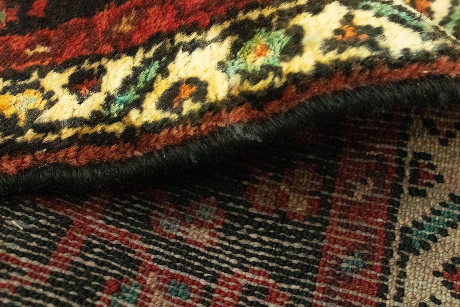 Tapis persan - Nomadic - 106 x 65 cm - bleu