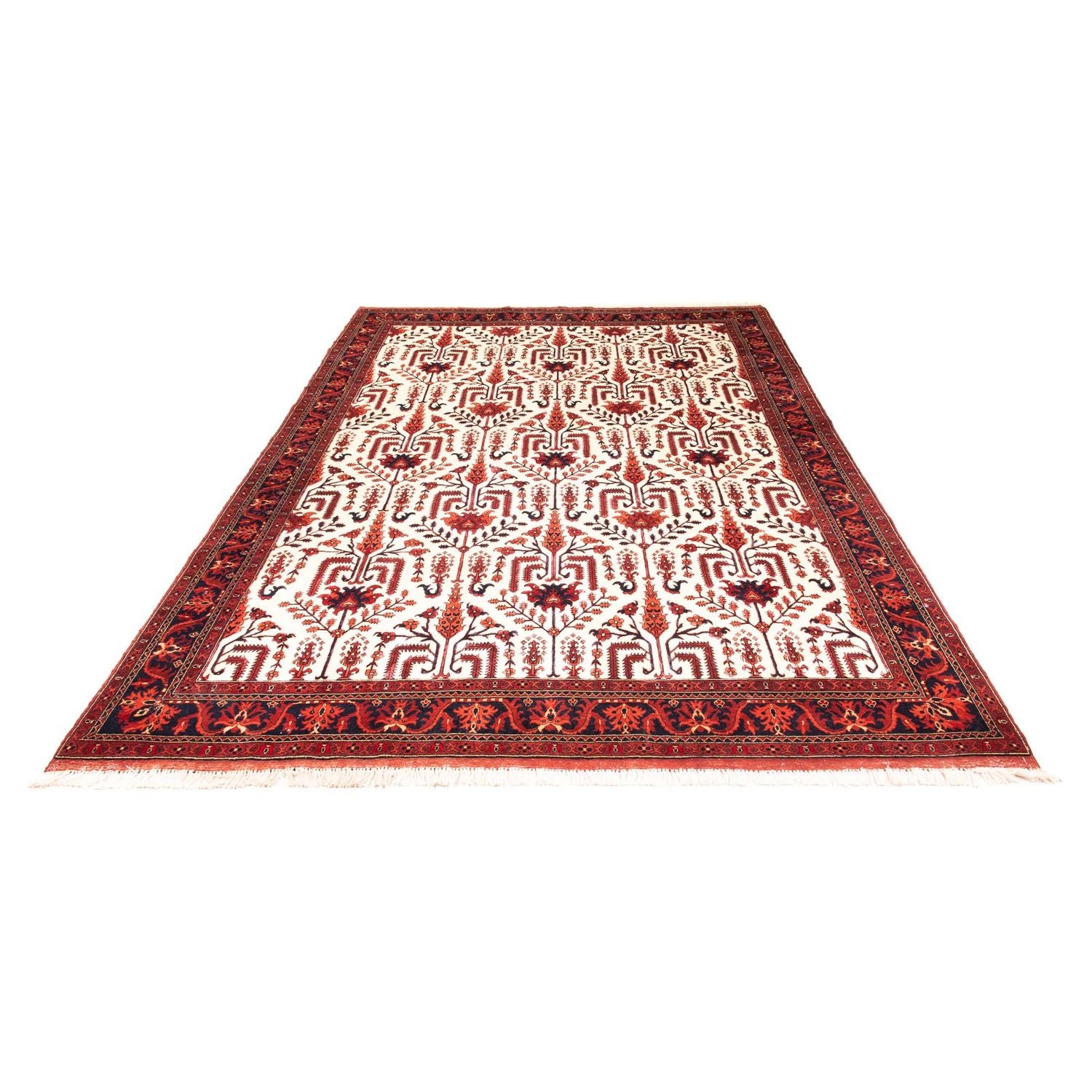 Tapis afghan - 270 x 186 cm - beige