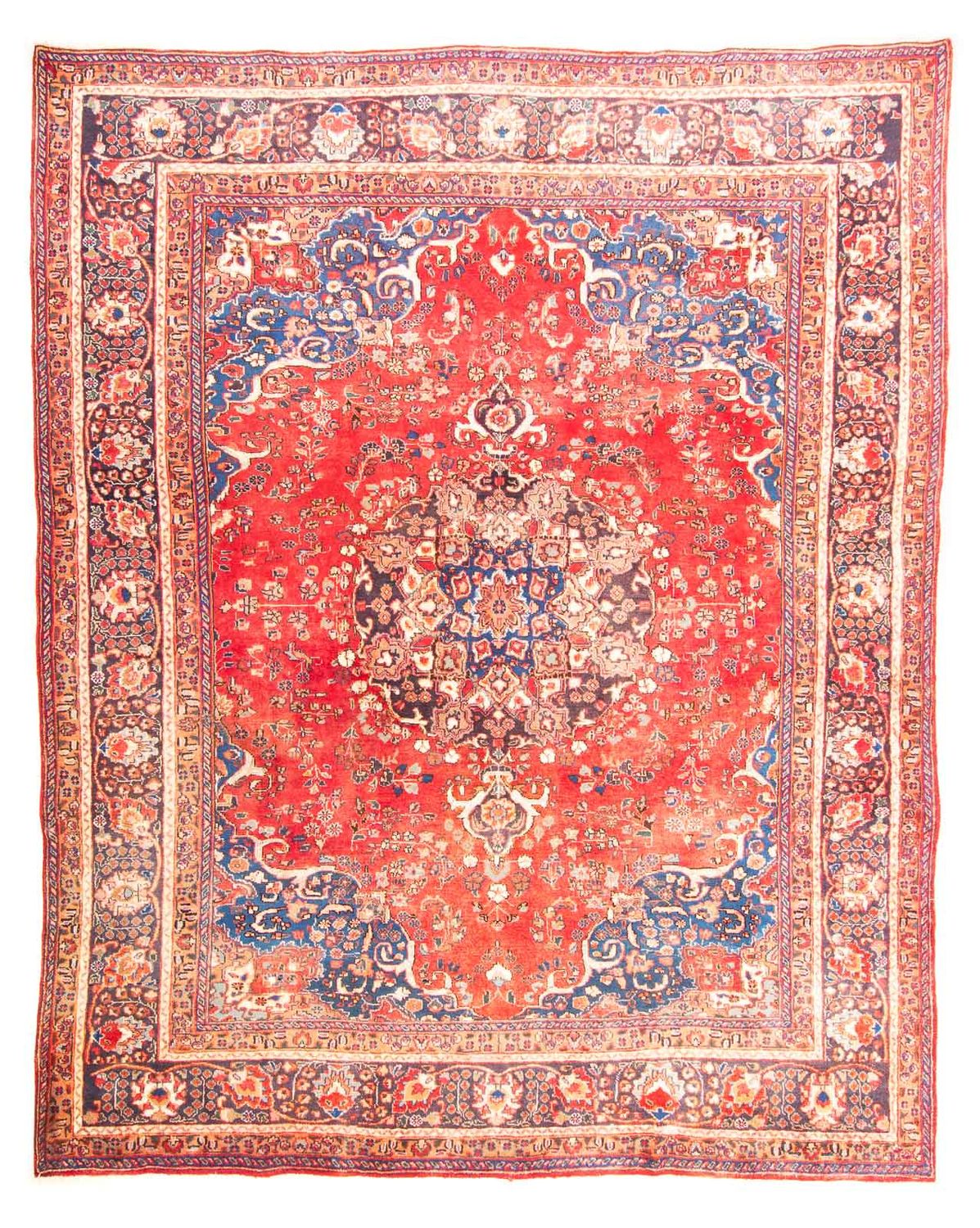 Tapis persan - Classique - 300 x 247 cm - rouge