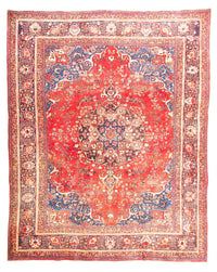 Tapis persan - Classique - 300 x 247 cm - rouge