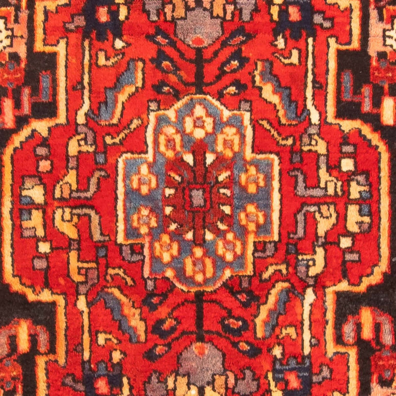 Tapis de couloir Tapis persan - Nomadic - 290 x 145 cm - rouge foncé