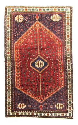 Tapis persan - Nomadic - 154 x 95 cm - rouge
