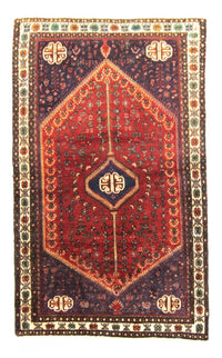 Tapis persan - Nomadic - 154 x 95 cm - rouge