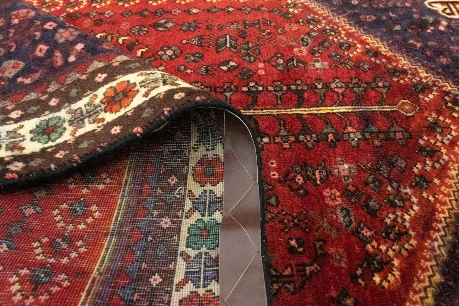 Tapis persan - Nomadic - 154 x 95 cm - rouge