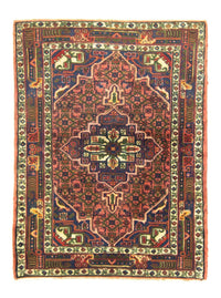 Tapis persan - Nomadic - 145 x 110 cm - orange