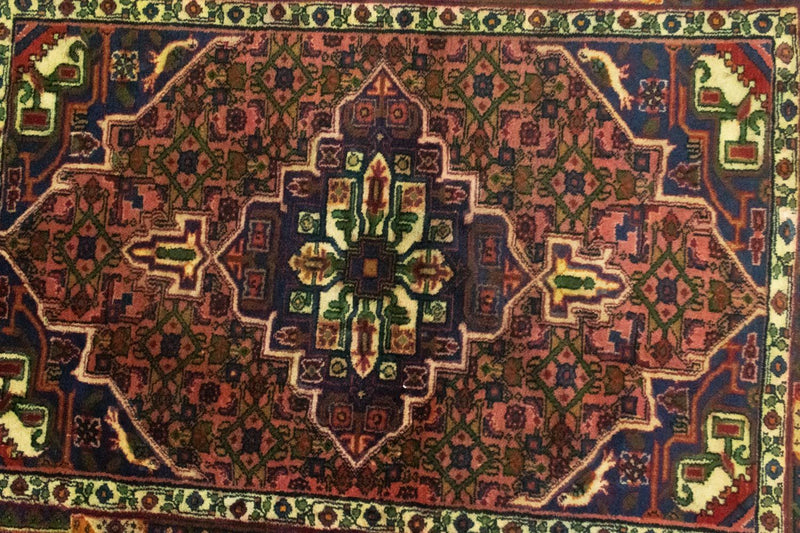 Tapis persan - Nomadic - 145 x 110 cm - orange
