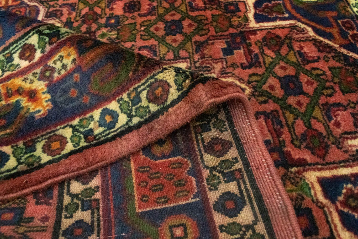 Tapis persan - Nomadic - 145 x 110 cm - orange