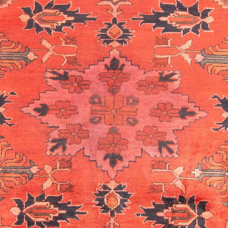 Tapis afghan - Hatschlu - 280 x 200 cm - rouge clair