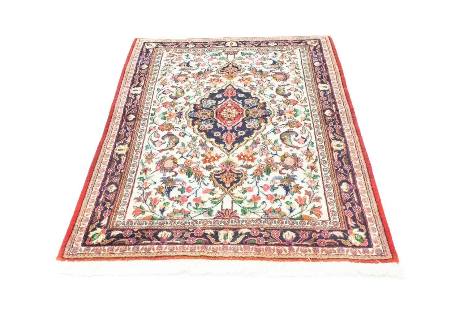 Tapis persan - Ghom - 145 x 102 cm - beige