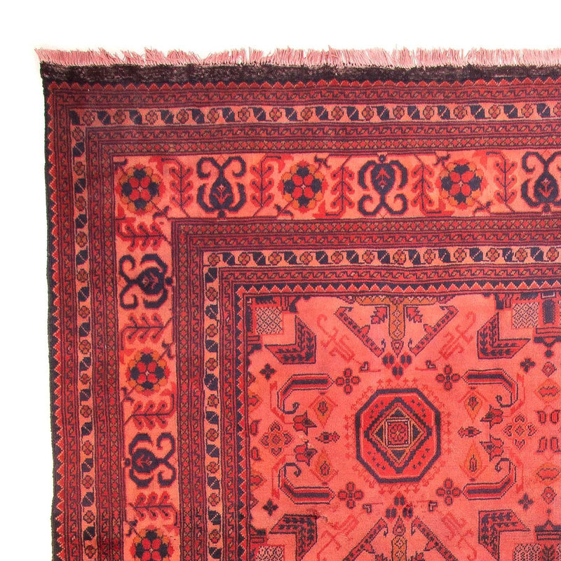 Tapis afghan - Hatschlu - 290 x 200 cm - rouge
