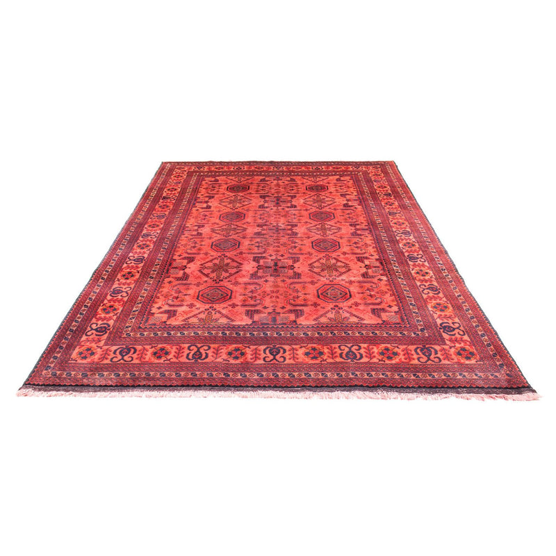 Tapis afghan - Hatschlu - 290 x 200 cm - rouge