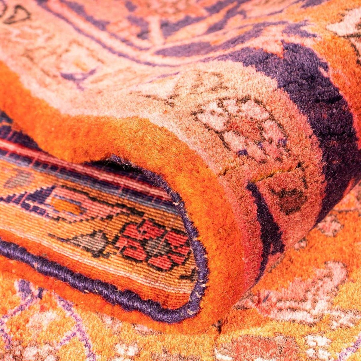 Tapis persan - Bidjar - 315 x 155 cm - rouge clair