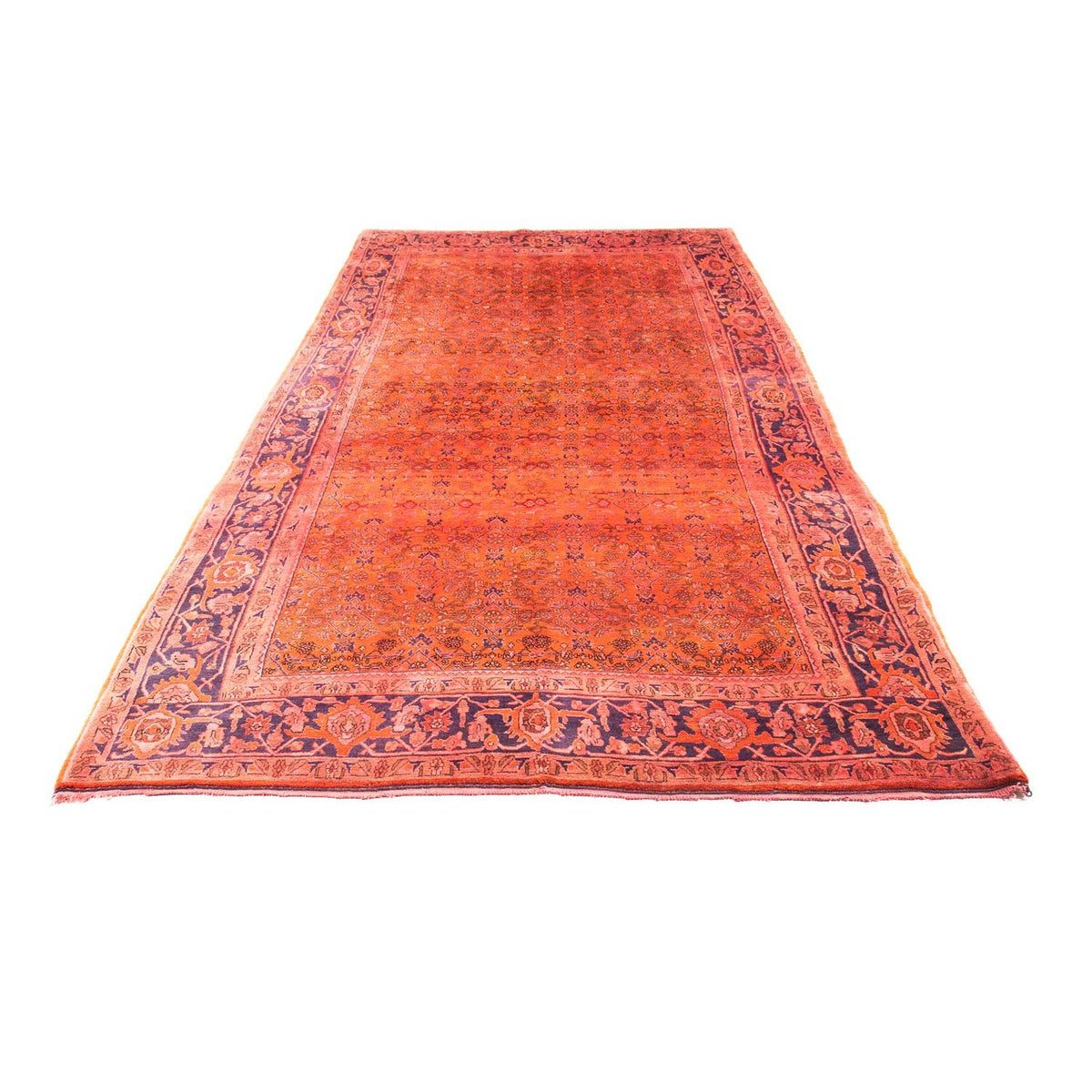 Tapis persan - Bidjar - 315 x 155 cm - rouge clair