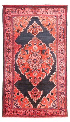 Tapis persan - Nomadic - 307 x 180 cm - rouge clair