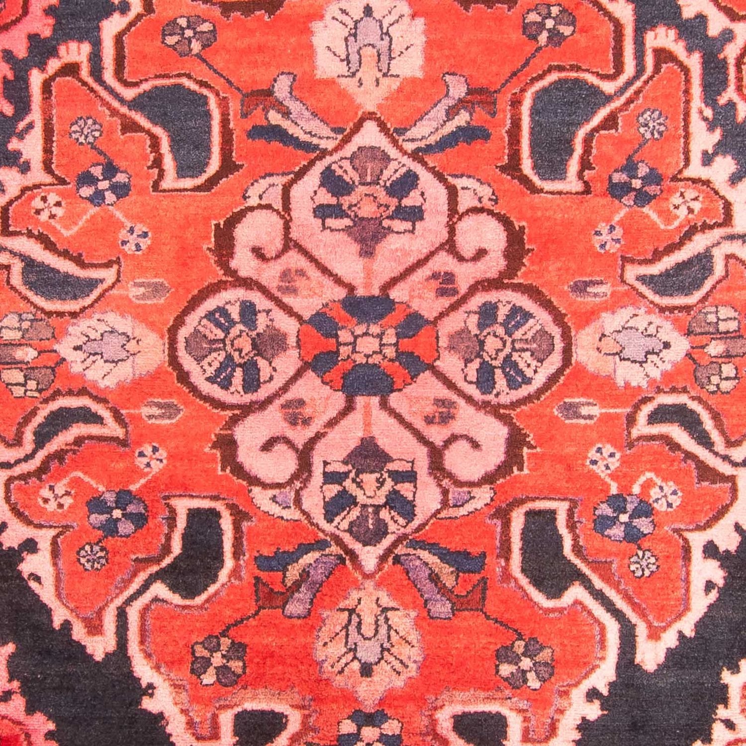 Tapis persan - Nomadic - 307 x 180 cm - rouge clair