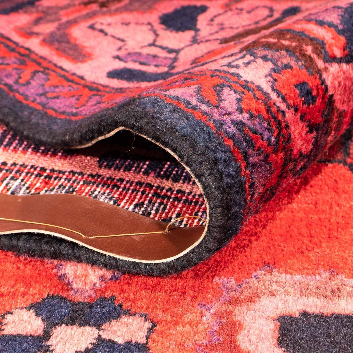 Tapis persan - Nomadic - 307 x 180 cm - rouge clair