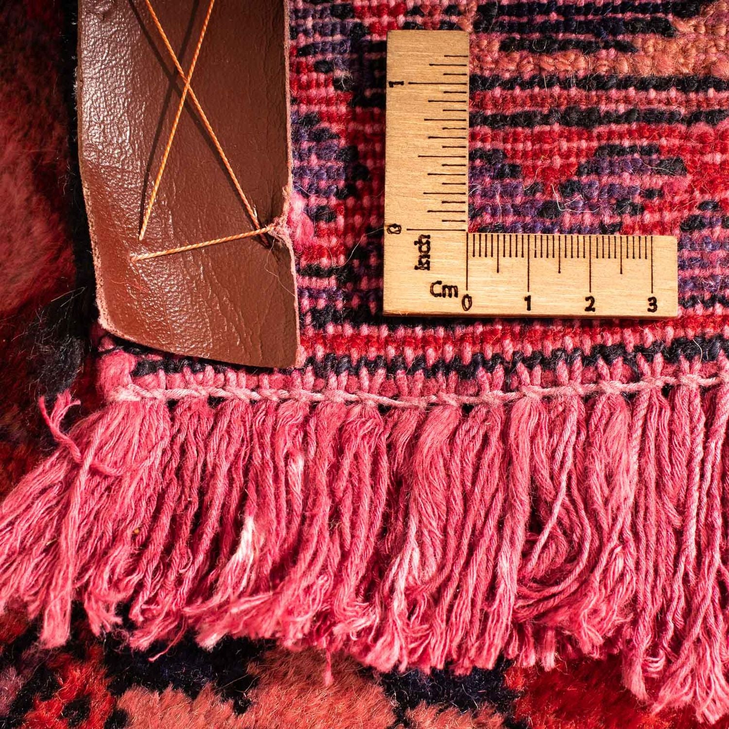 Tapis persan - Nomadic - 307 x 180 cm - rouge clair