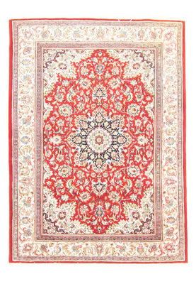 Tapis persan - Ghom - 235 x 170 cm - rouge